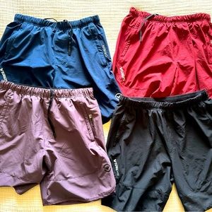Virus Intl Origin V2 shorts- Red and Purple